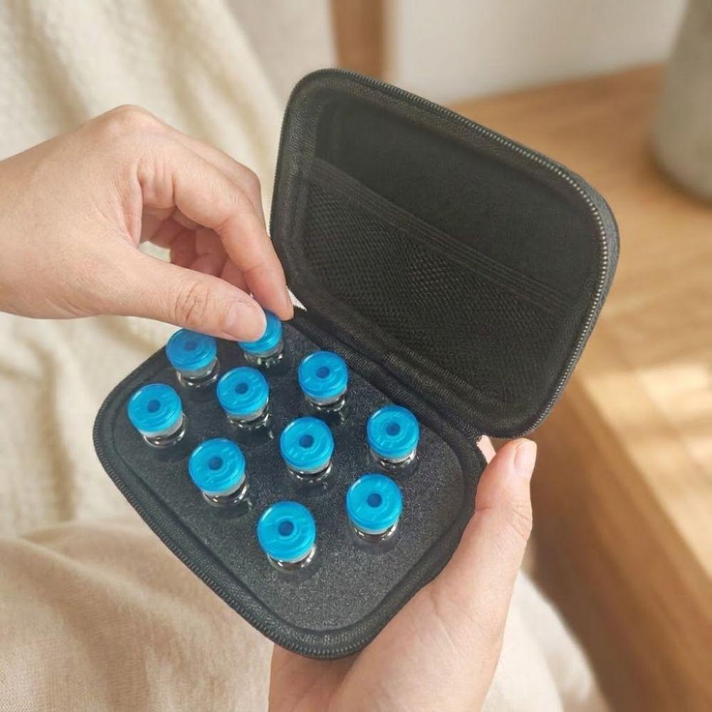 Zippers Closure Insulin Vial Storage Case 1-3ML Insulin Cooling Bag Medicine Storage