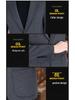 Men's Wool Business Casual Double-Faced Coat - Autumn/Winter Collection