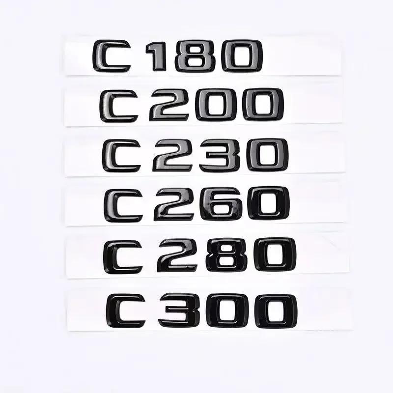 

Car Sticker For Mercedes Benz ABS Car Sticker Trunk Letters For Mercedes Benz C200 C220 W205 W204 W203 C260 C300 C320 C350 C400 4MATIC