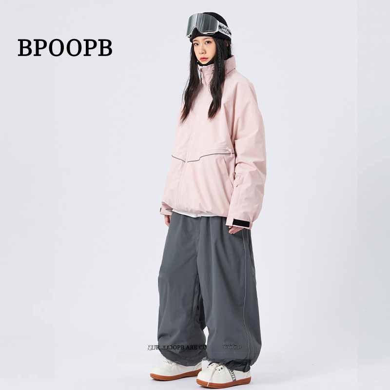 Southern Little Potato Unisex Waterproof Ski Pants - Loose Fit for Outdoor and Casual Wear