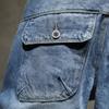 Men's Trendy Japanese Style Multi-Pocket Ripped Denim Shorts - Summer Loose Fit