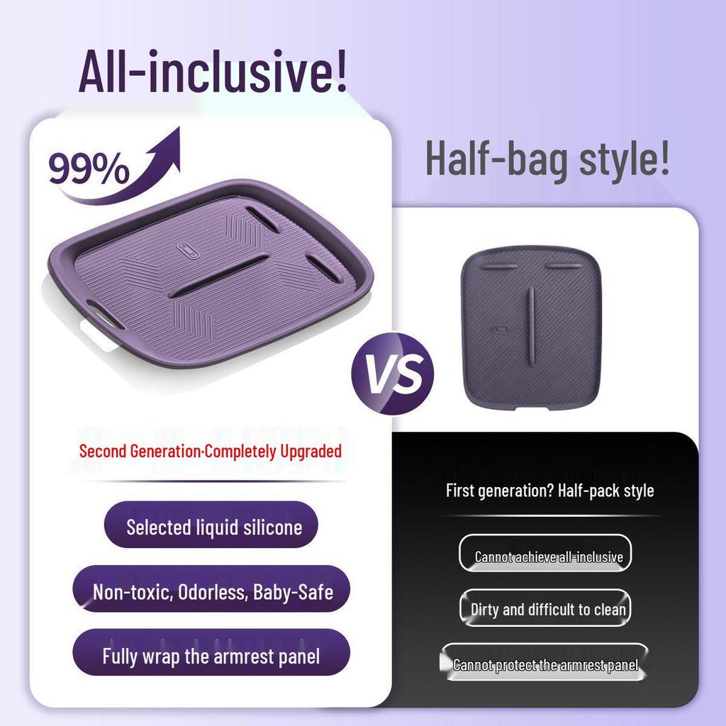Zero Run B10 Wireless Charging Silicone Pad & Car Door Storage Accessories