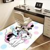 Office Rug Minnie Mouse, Aristocats theme 3D Printed Anti-Slip Rug-Machine Washable for Living Room