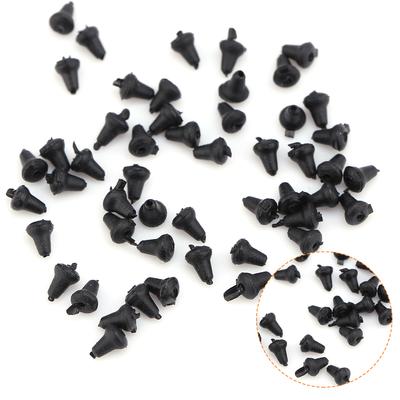 50pcs Plastic Carp Fishing Tackle Bait Stop Fishing Boilies Floating Lure Holding Stopper