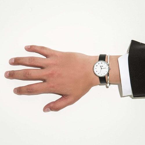 KLON CONNECTION ELFIN LATTER 33mm Simple Unisex Watch, Black, for Men and Women, Business