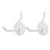 2PCS Pegboard Hole Hooks Metal Peg Wall Shelf Display Hook for Outdoor Camping Barbecue