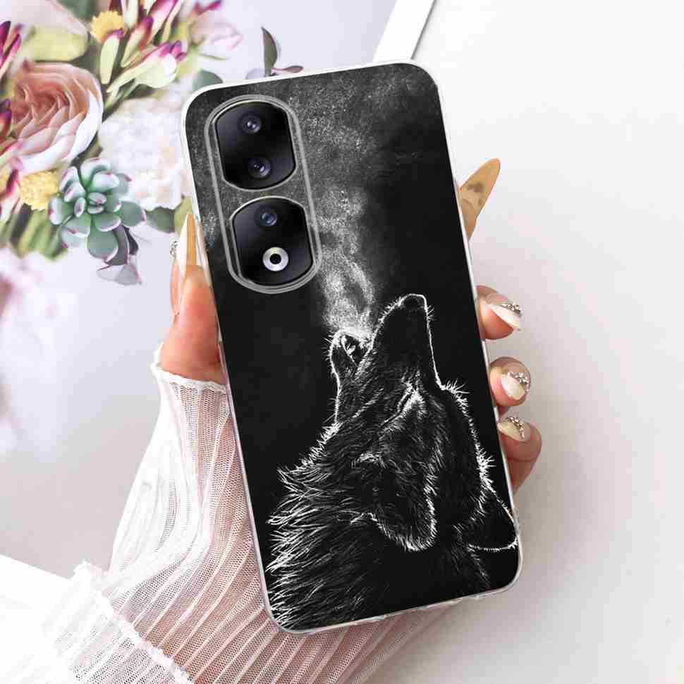 Funda para Honor 90 Pro 5G 6.78" Moda Mariposa Pintada Silicona TPU Cubierta Trasera Para Honor 90Pro 90 PRO 5G REP-AN00 Fundas para Teléfono