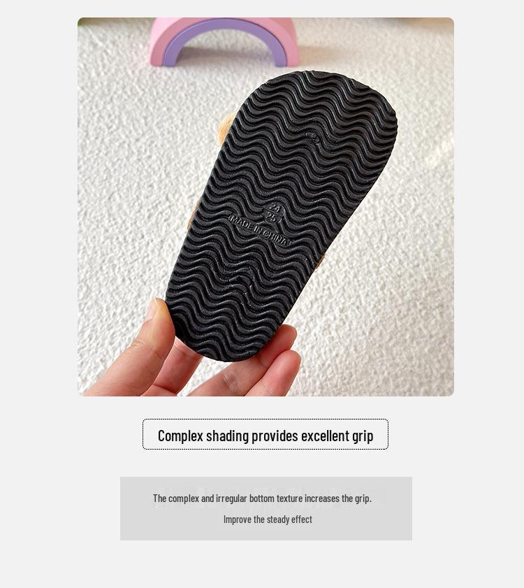 Children's and Women's Cute Cartoon Birkenstock Outdoor Closed-Toe Slippers for Spring and Autumn 2025