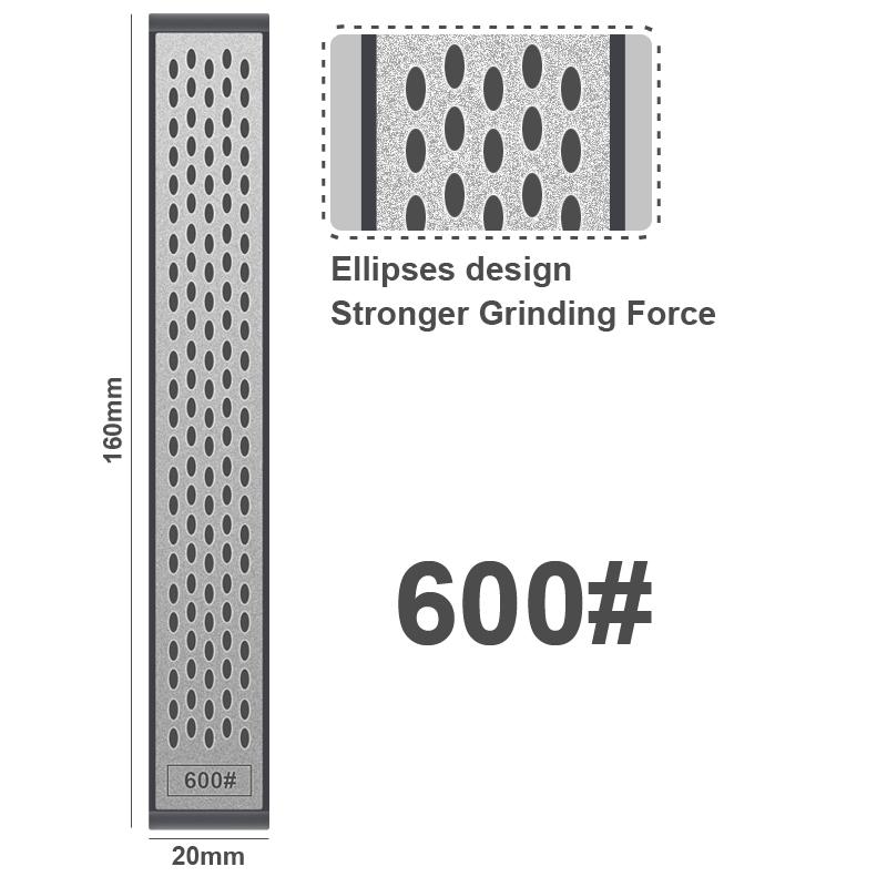 Nový 160mm diamantový ostřící kámen Pevný ostřič nožů Příslušenství DIY Dřevoobráběcí brusný nástroj Zrnitost 240-1000# Profesionální