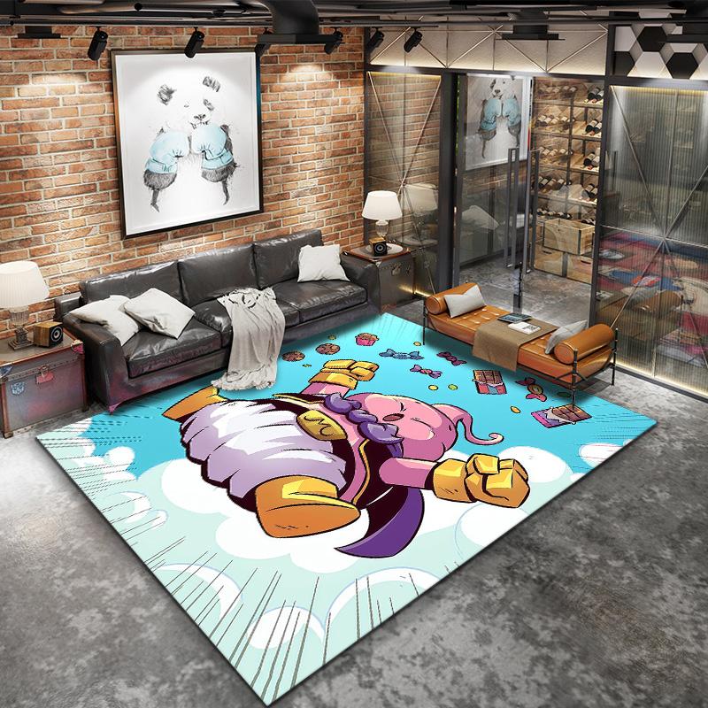 Majin Buu Carpet Rug For Living Room Bedroom Home Sofa Decoration,kids Play Nonslip Floor Mat