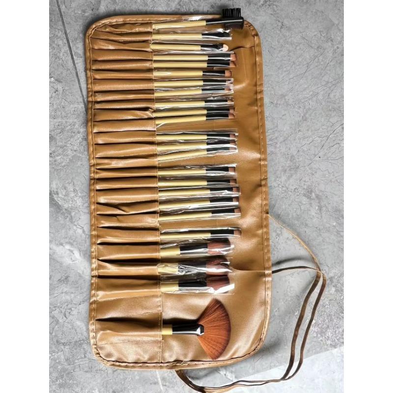 Gift Bag Of 24 Pcs Makeup Brush Sets Professional Cosmetics Brushes Eyebrow Powder Foundation Shadows Pinceaux Make Up Tools