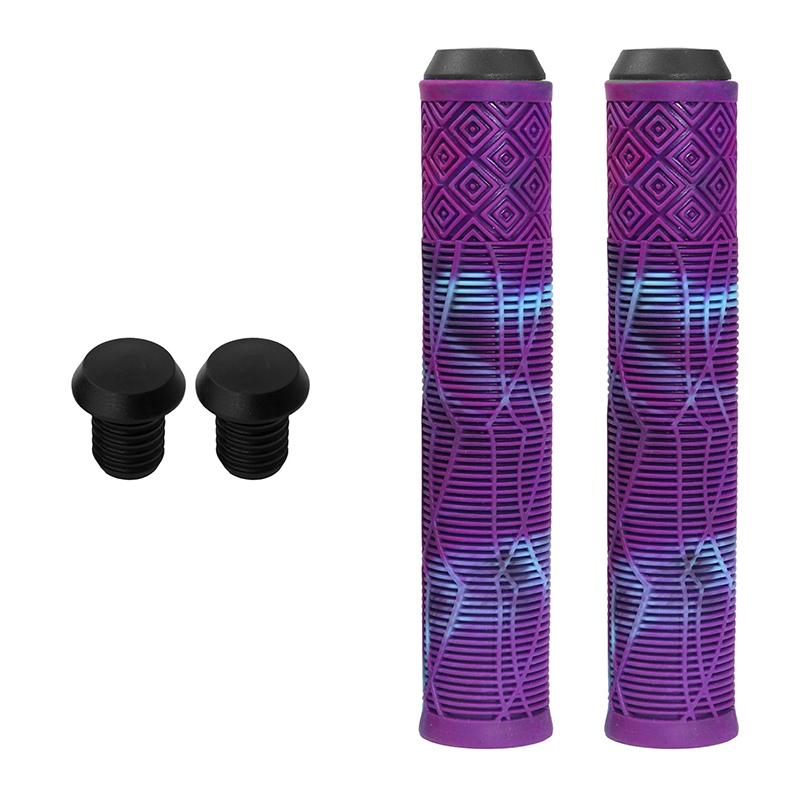 

Bicycle Grips Lock On Mountain Bike Handle Bar Cover Ergonomic Mixed Color Shockproof Tpr Rubber Cycling Handlebar Grip A4