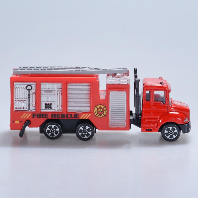 Children Simulation Alloy Car Models Mini Engineering Vehicles Metal Trucks Toys Gifts for Kids