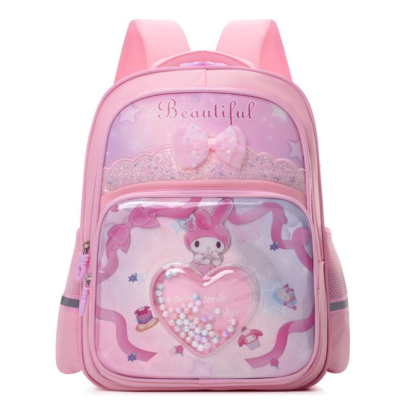 Schoolbag New Lightweight Children's Schoolbag Primary School Students Fifth and Sixth Grades Casual Versatile Backpack Large Capacity Girls Backpack 