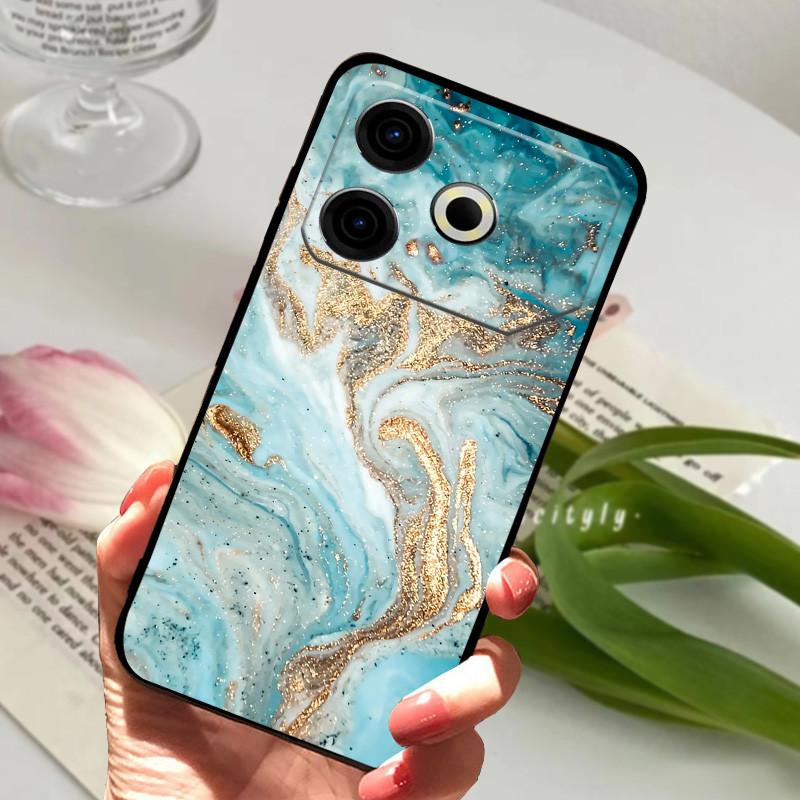 Für Tecno Pova 6 Neo Hülle Stoßfest Weiches TPU Silikon Handyhülle Für Tecno Pova 6 Neo Funda Pova6 Neo Capa Niedlicher Cartoon