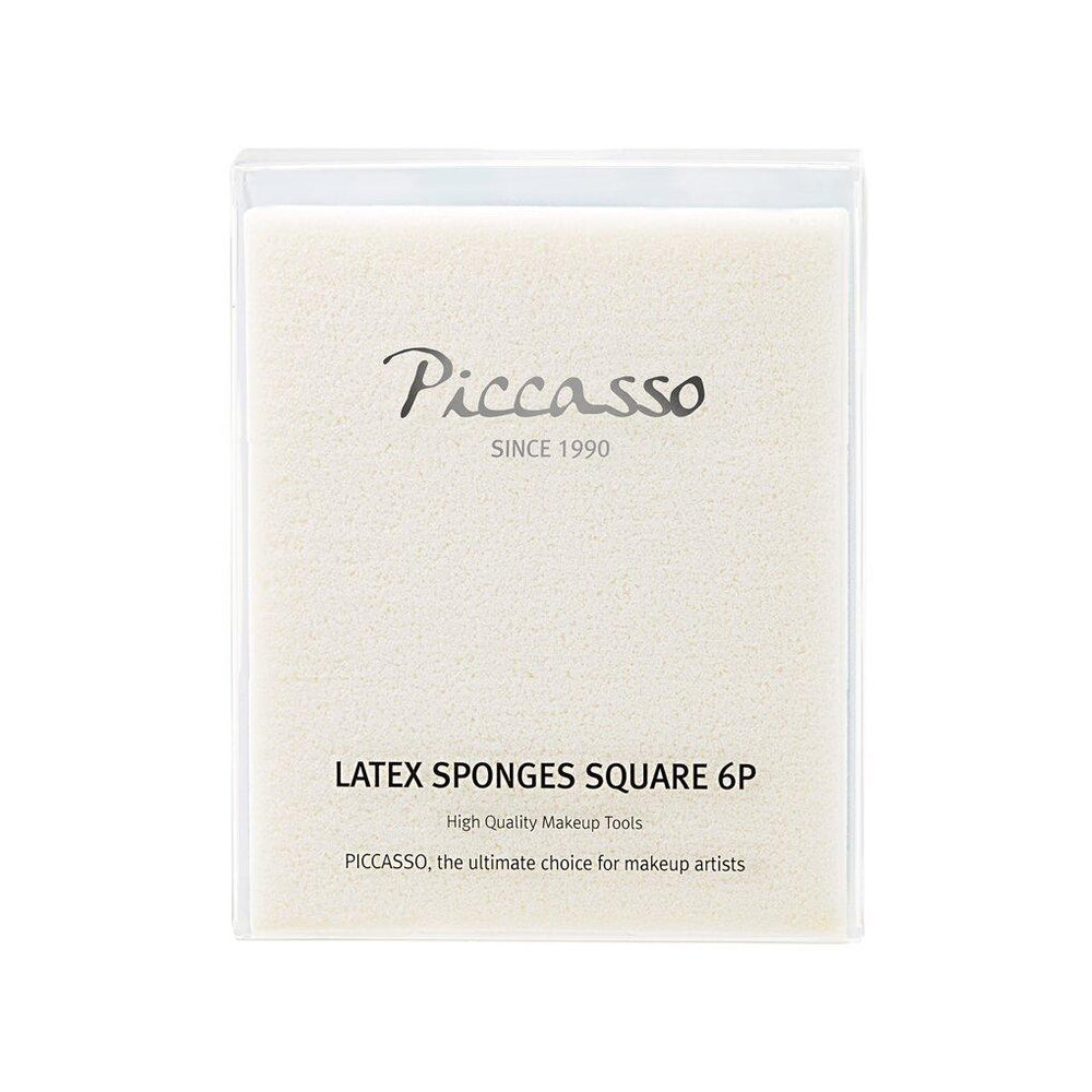 Губки латексные PICCASSO квадратные 6P