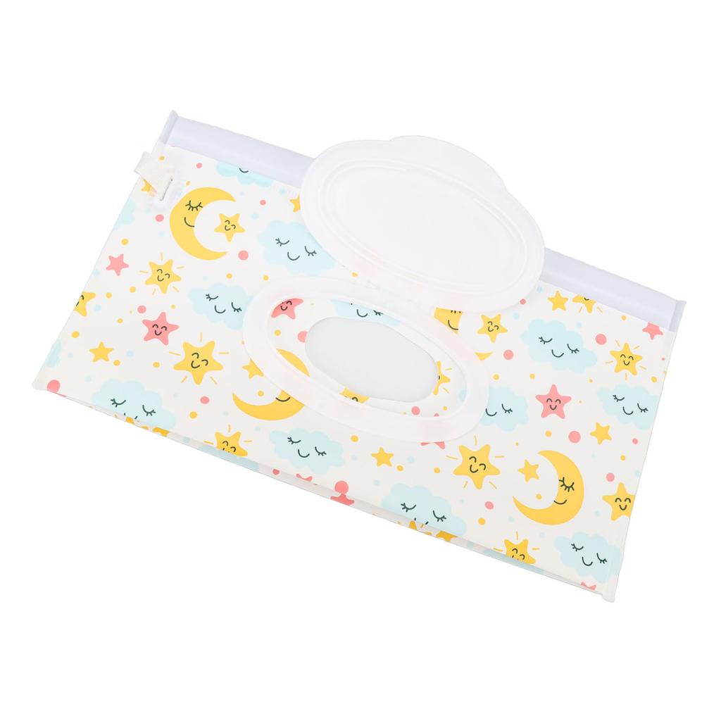 Baby Feuchttücher Beutel Tragbare Feuchttuchspender Tasche Reise Baby Feuchttuchbehälter mit Deckel und Reißverschlüssen Für Zuhause Reisen Einkaufen