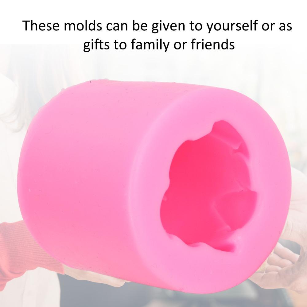Non Stick Rose Silicone Mould 3D Shape Soap Mould Cake Tools Silicone Mould  DIY Crafts