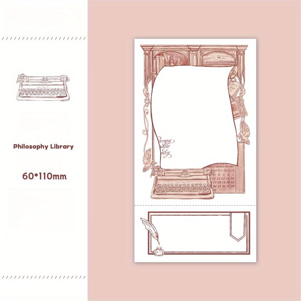 

Серия 40 страниц Заметки Retro Story Европейская ретро-тема блокнот DIY декоративная базовая бумага для карточек