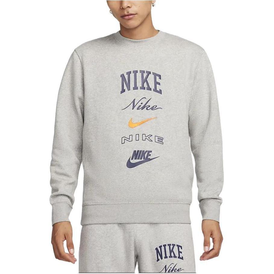 Nike Club Fleece Sweatshirt Men's Gray FN2611-063