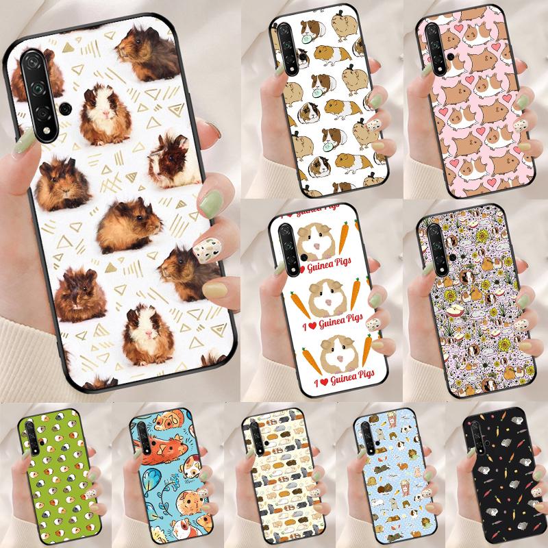 Pattern Guinea Pig Cute For Huawei Nova Y90 Y70 Y60 Y61 Y91 Y72 9 10 SE 12i 12s 11i 5T P60 Pro P20 P30 P40 Lite Case