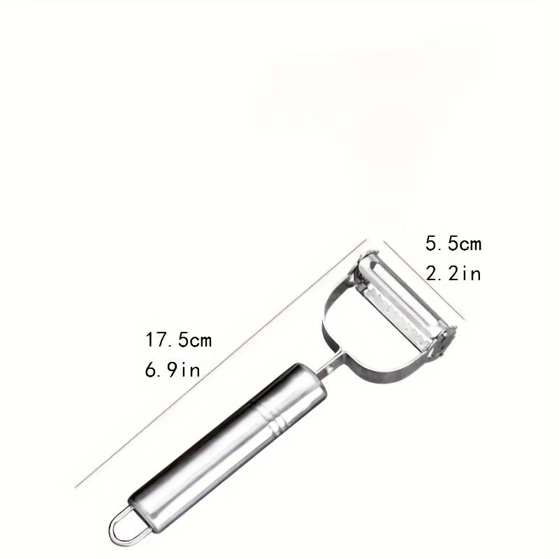 A Multifunctional Stainless Steel Fruit & Vegetable Peeler A Manual Slicer Grater And Chopper Kitchen Tools