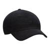 Nike Solid Color Design Corduroy Baseball Cap Unisex hats Black HF8919010