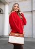 Torba damska PTN Konwalia-1412 Ecru-Brown