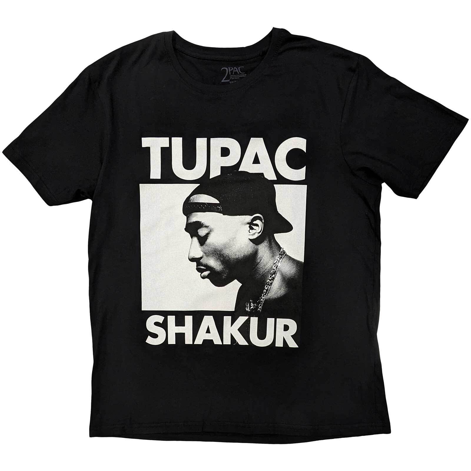 Tupac Eyes Closed recognized T-shirt for men M