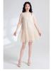 Summer Lightweight Breathable Loose Doll Collar Short Sleeve Dress - L455