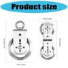 Quick Install Workout Pulley Heavy Duty Gym Pulley Strength Training Quiet Bearing Wheel Home Gyms Equipment Accessories