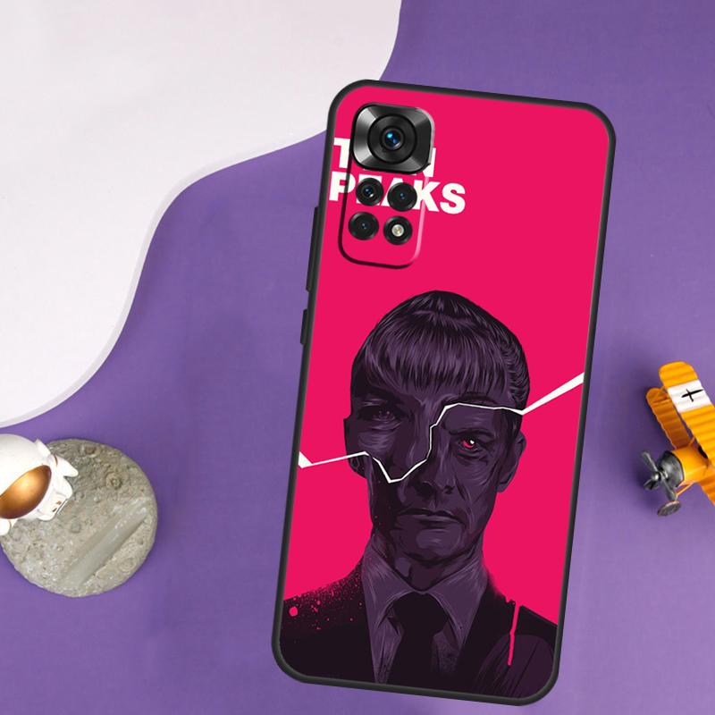 Twin Peaks Case For Xiaomi Redmi Note 13 14 Pro 12 9 10 11 Pro 10S 11S 12S Redmi 14C 13C 10C 12C Cover