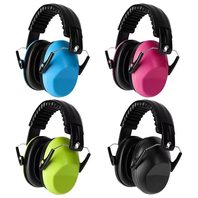 Noise-reducing Earmuffs Children's Learning Drum Set Noise-reducing Head-mounted Earmuffs Airplane Sleeping Earmuffs
