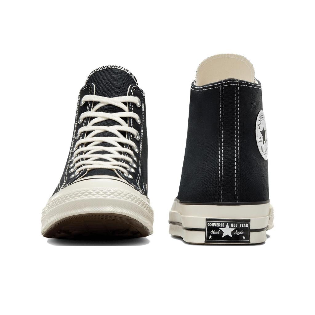Converse Chuck 70 Canvas Wide Comfortable Versatile High-Top Sneakers Unisex Sneakers Black A10354C