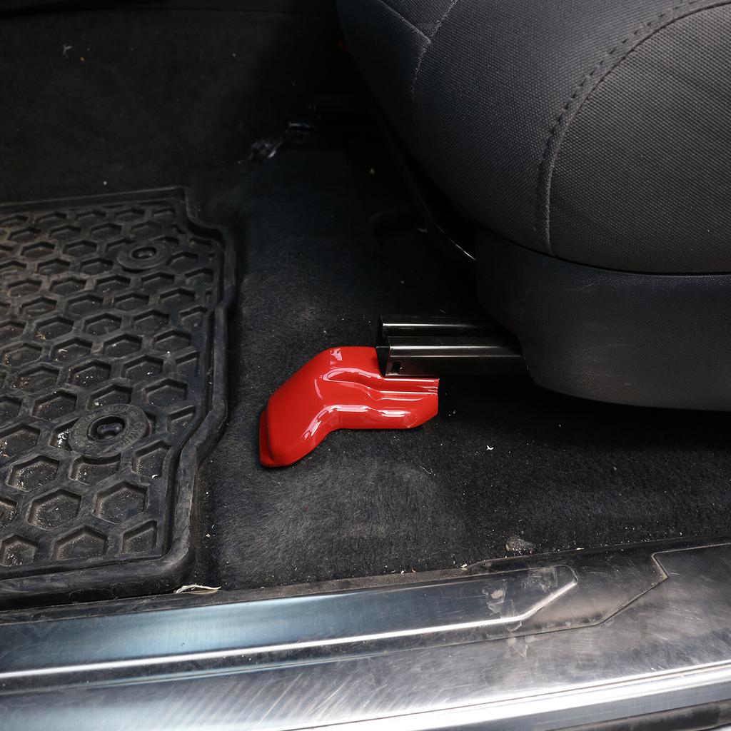 ABS Sports Red Chair Base Protective Cover Interior trim For Toyota Tacoma 16-20