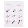 Sewing Machine Presser Feet Set 11PCS 505A Professional Sewing Crafting Presser Foot Sewing Machine Parts  Accessories Blind Stitch Darning Presser