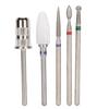5pcs Nail Art Grinding Head Dead Skin Removal Nail Drill Bits Sanding Polishing Head Set