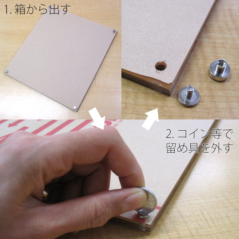 Picture Frame for Boards X 242 UV Cut Made In Acrylic Extra Calligraphy/autograph (272 Mm), (97%), Japan, Frame, Thin.