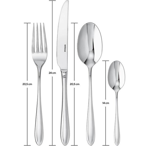 Sambonet Dream Cutlery Set, Monoblock, 18/10, 24 Pcs (52515-81)
