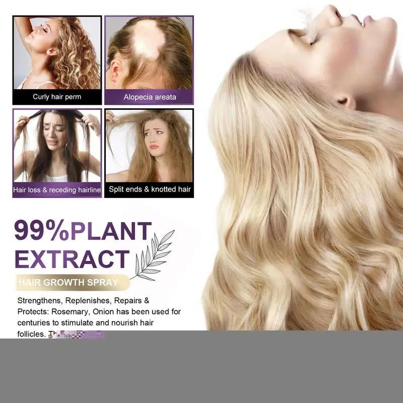 Hair Rapid Growth Essential Oil Onion Rosemary Hair Care Essential Oil Hair Regeneration Effective Hair Loss Product