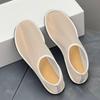 Fashion Breathable Mesh Women Loafers Summer Translucent Low Designer Shoes Fashion Lightweight Non-slip Casual Flats Plus Size 42 43
