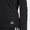 adidas Casual Sports Round Neck Logo Long Sleeve T-Shirt Women Tops Black DM3140