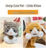 Striped Cat Plush Doll for Kids' Sleep Comfort & Desk Decor