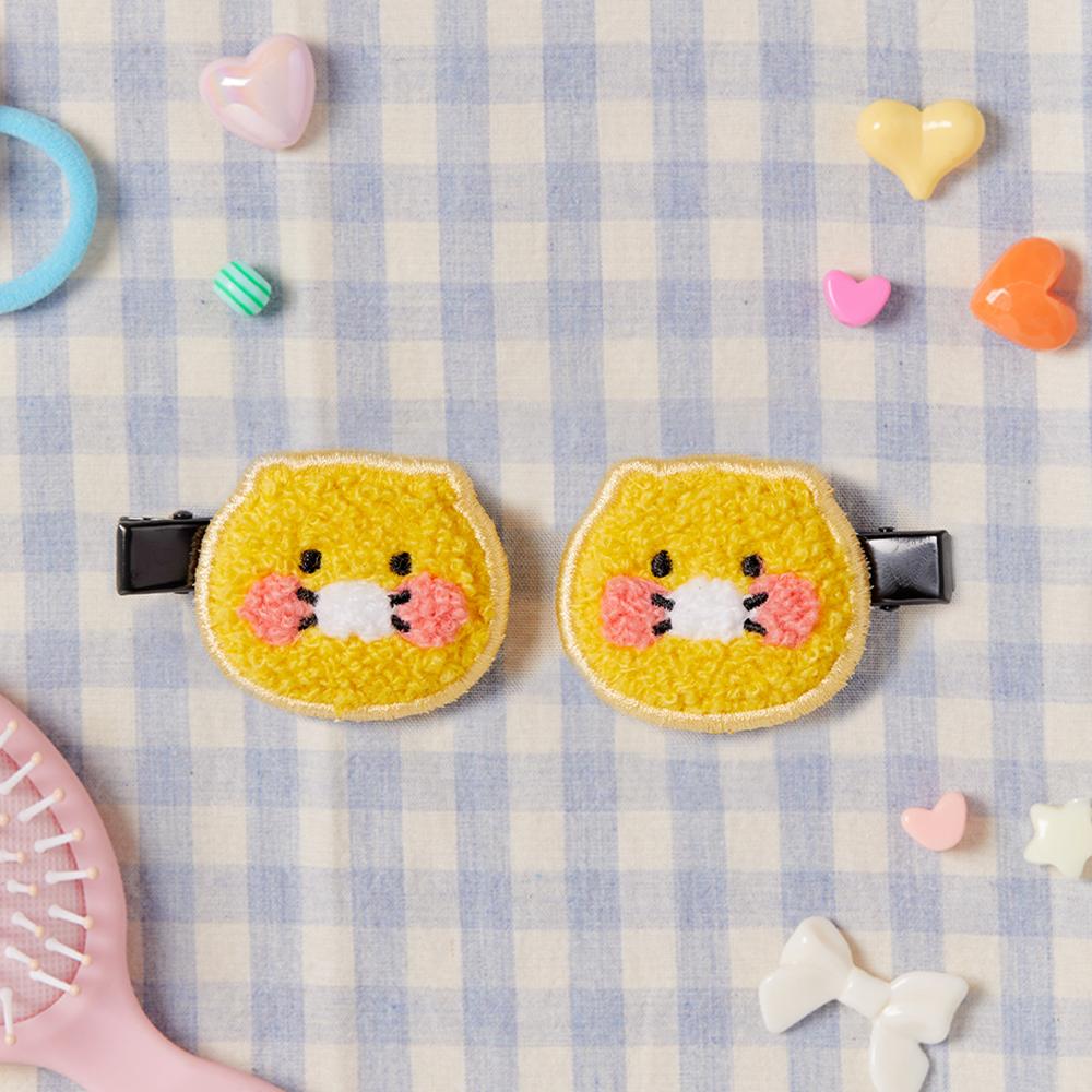 Kakao Friends Boucle Hair Clip 2P_Chunsik