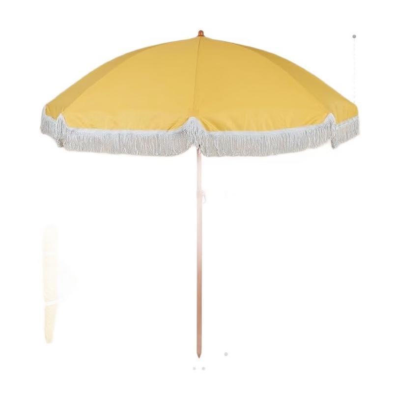 Tasseled Lace Outdoor Patio Umbrella
