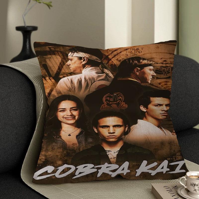 Action Tv C-Cobra K-Kai Cushion Cover Car Throw Pillow Case For Sofa Car Christmas Gift 40X40Cm 45X45Cm