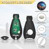 Key Fob Replacement for 2013-2021 Ram 1500 2500 3500 4500 5500/19-21 Ram 1500 Classic Car Keyless Entry Remote Control, GQ4-53T, 3 Buttons