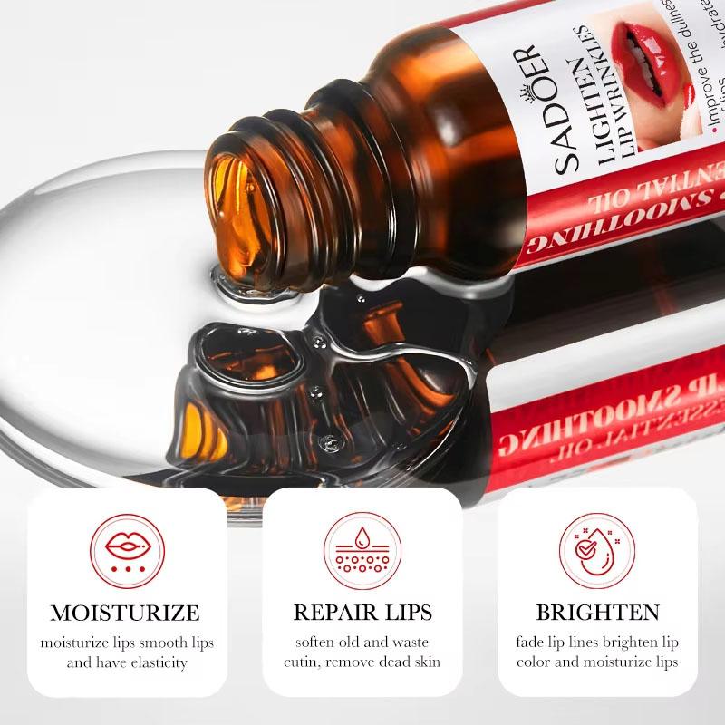 Ser Plumping pentru Buze Ulei Acid Hialuronat Hidratant Sexy Îmbunătățitor Non-Iritant Iluminează Atenuează Liniile Produse pentru Volum