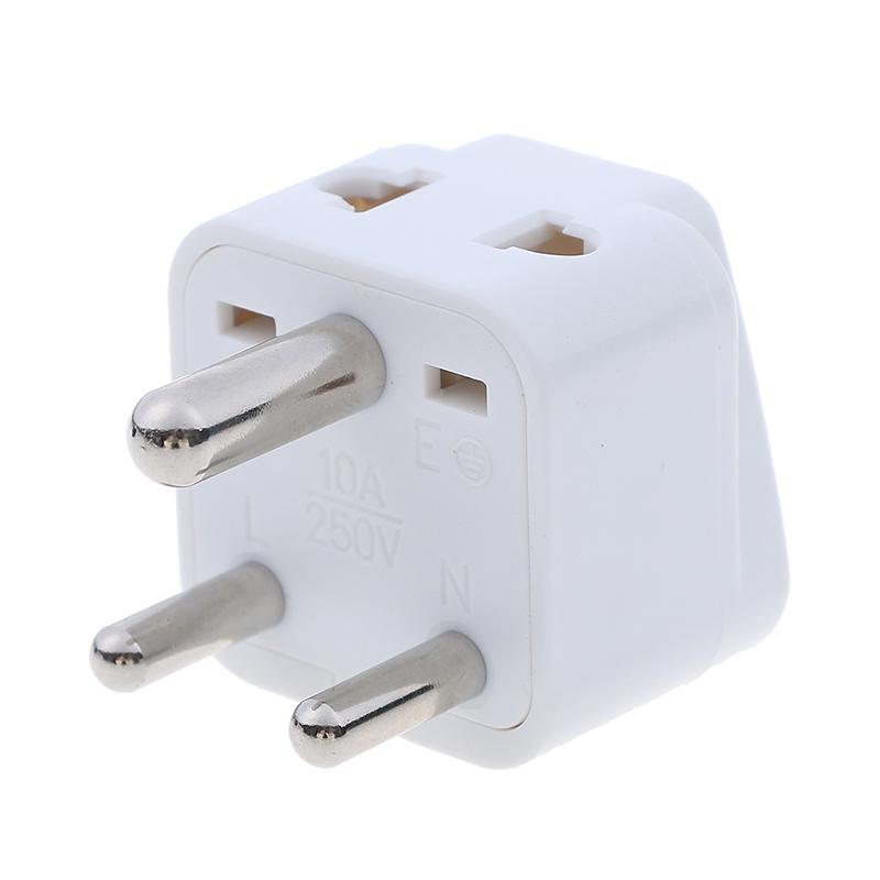 Univerzální cestovní US AU UK na Indii/Srí Lanku/Nepál zástrčka napájecí adaptér