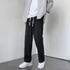 Spring and Autumn Trend Drop Suit Pants Men's Straight Loose Spring and Autumn Casual Pants Elastic Waist Pants Boys Long Pants